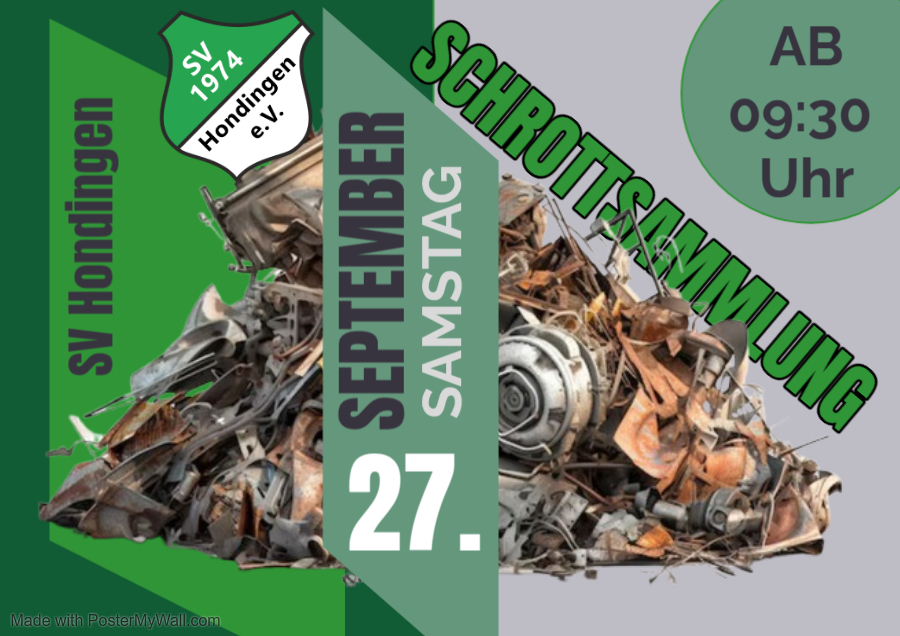 Schrottsammlung 2025